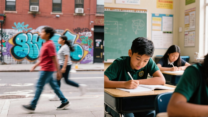 纽约的哈林区,中国的蒲公英